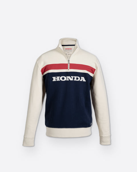 Honda Zipper-Sweatshirt Tricolor