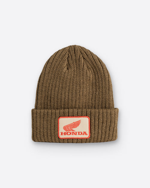 Honda Logo Beanie Sand