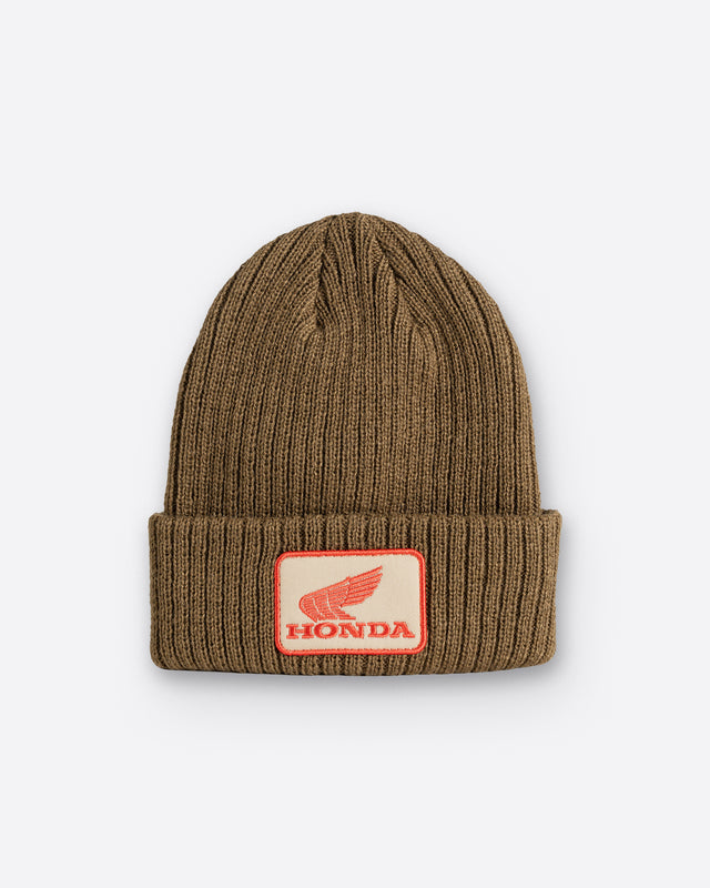 Honda Logo Beanie Sand