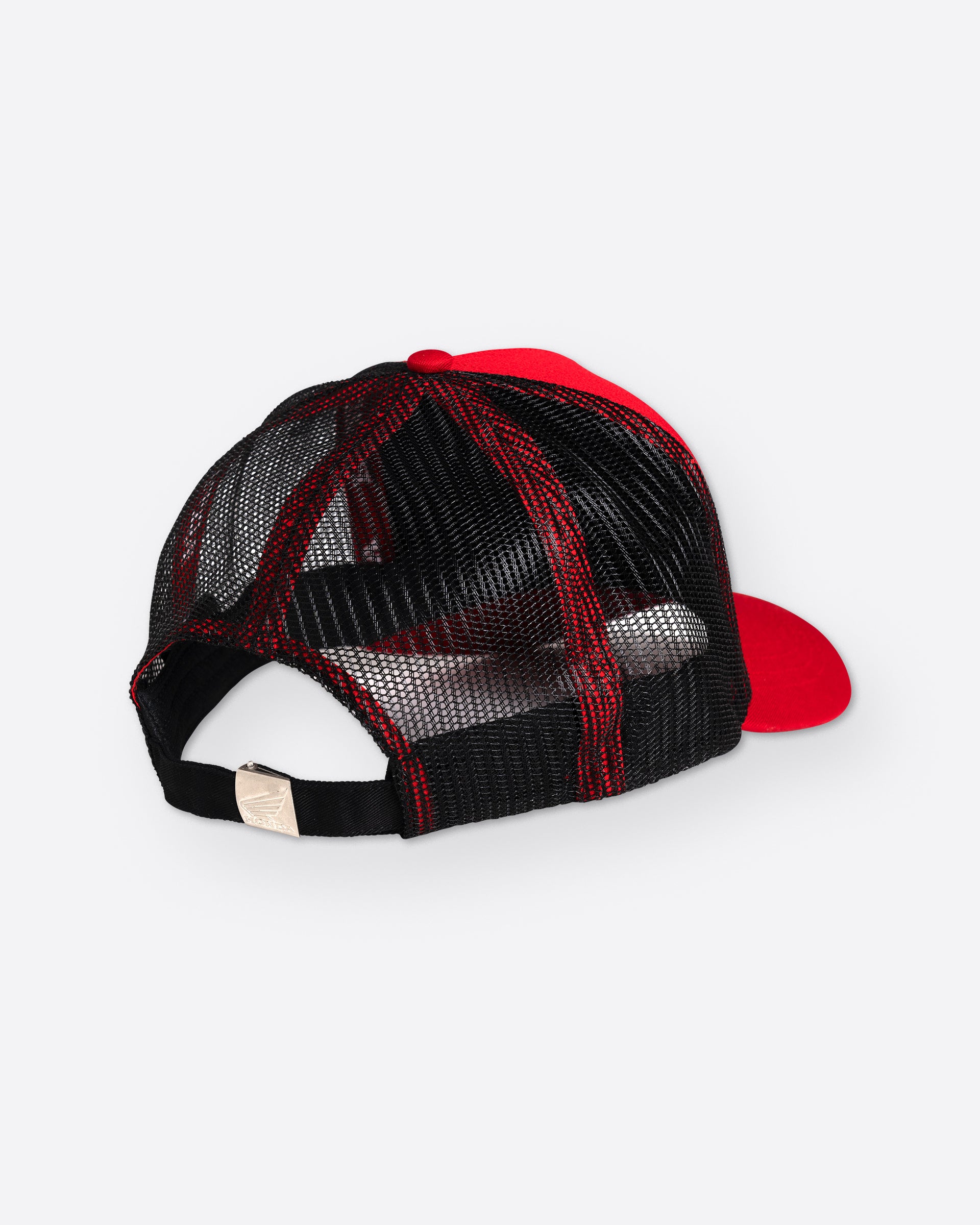 Honda Elsinore Trucker-Kappe Rot, Rückansicht.