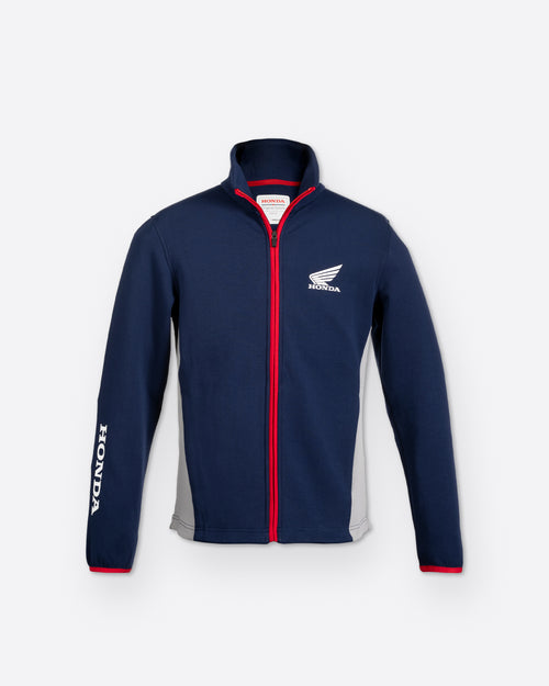 Honda Fleece-Jacke Blau