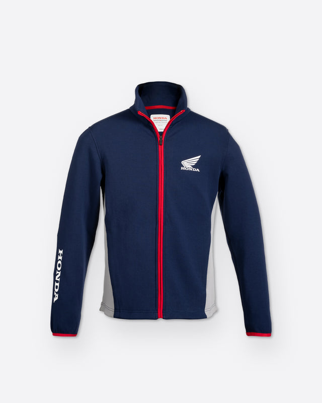 Honda Fleece-Jacke Blau