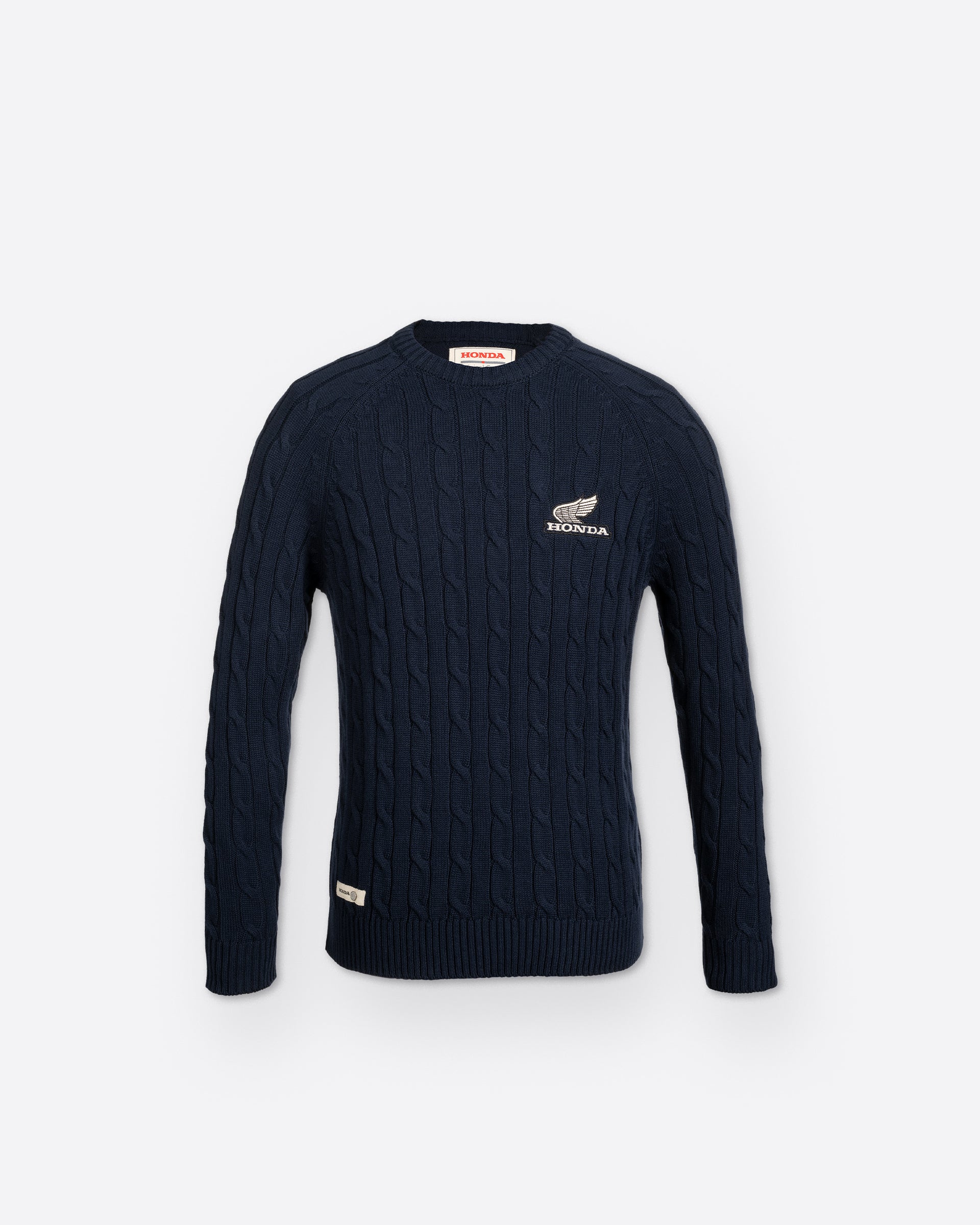 Honda Zopfmuster-Sweater