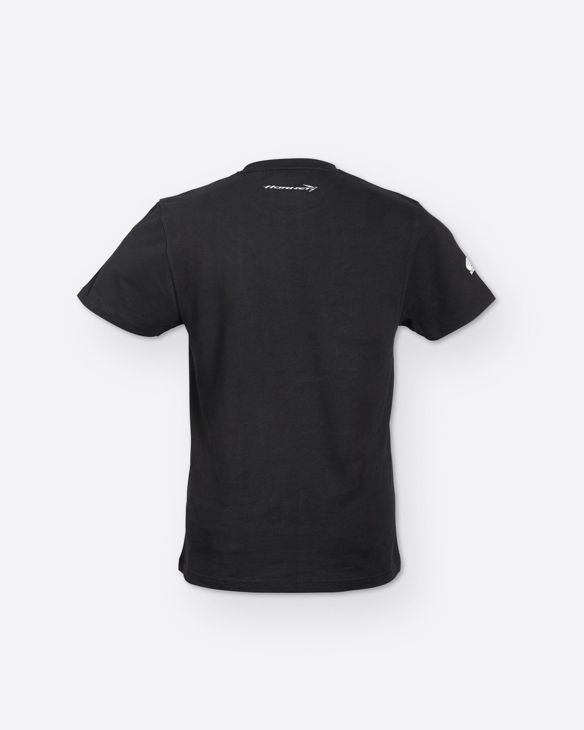 Honda Hornet T-Shirt Schwarz, Rückansicht.