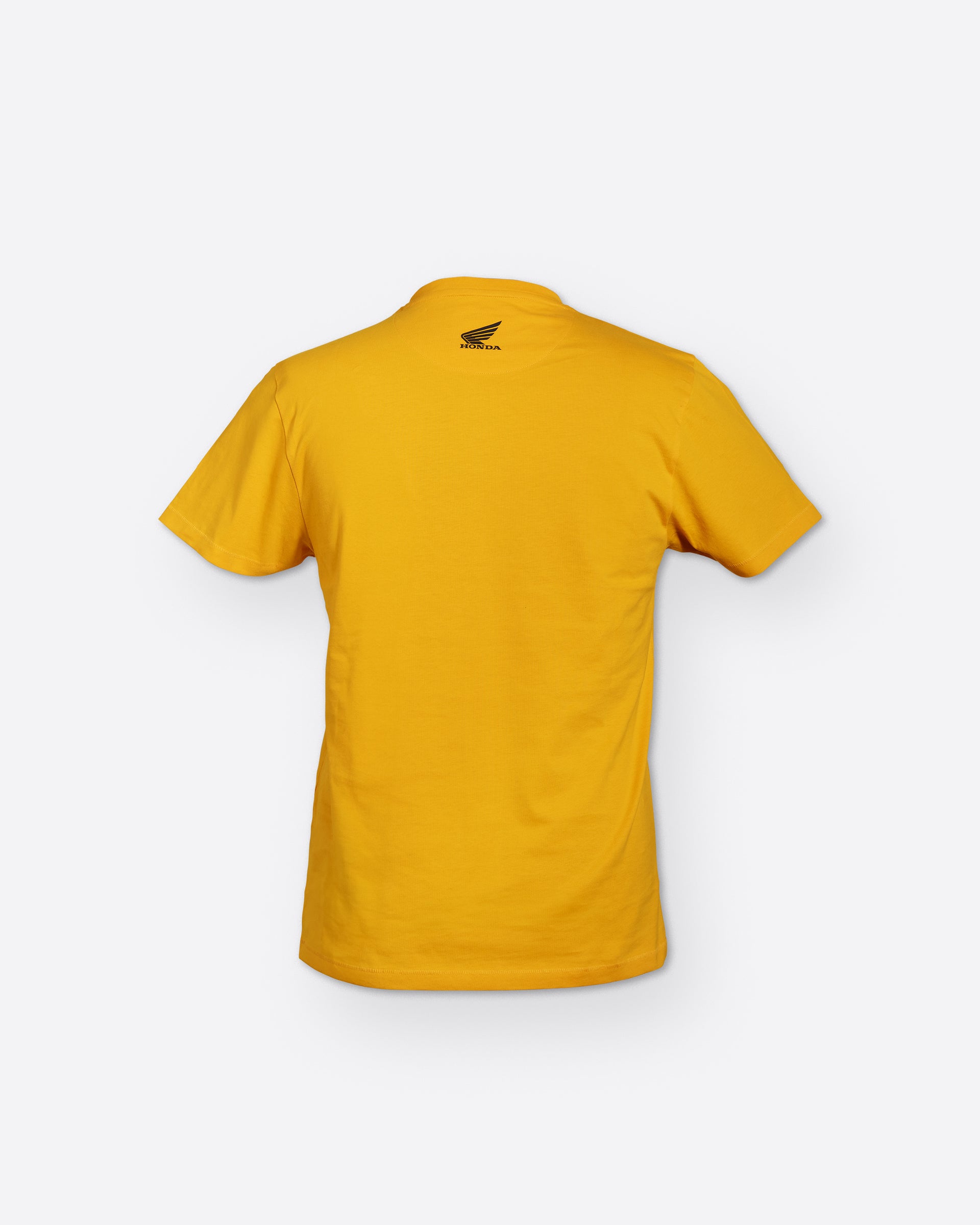 Honda Monkey T-Shirt Gelb, Rückansicht.