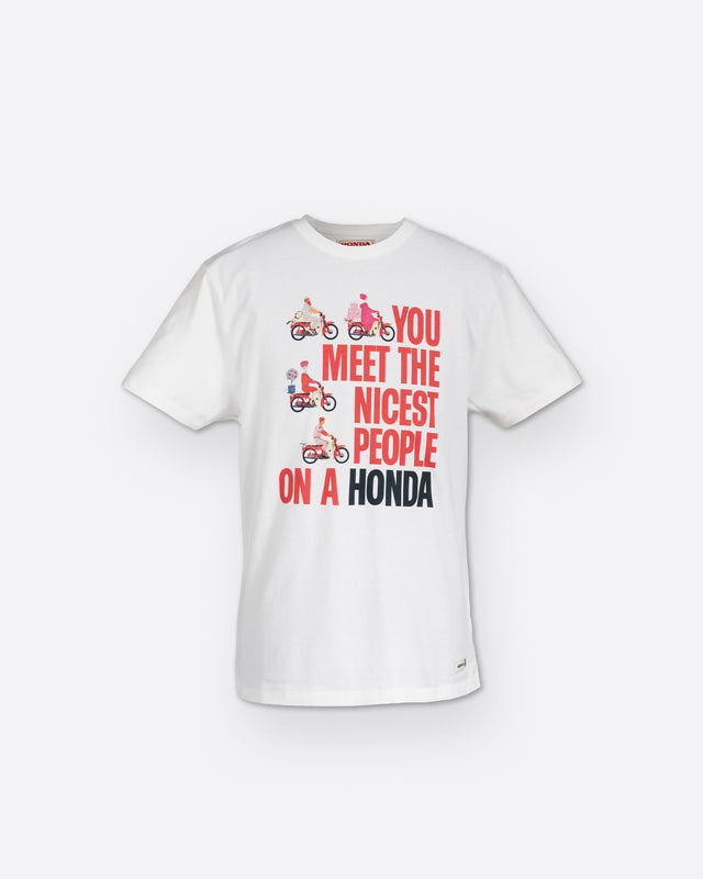 Honda Slogan T-Shirt Weiß