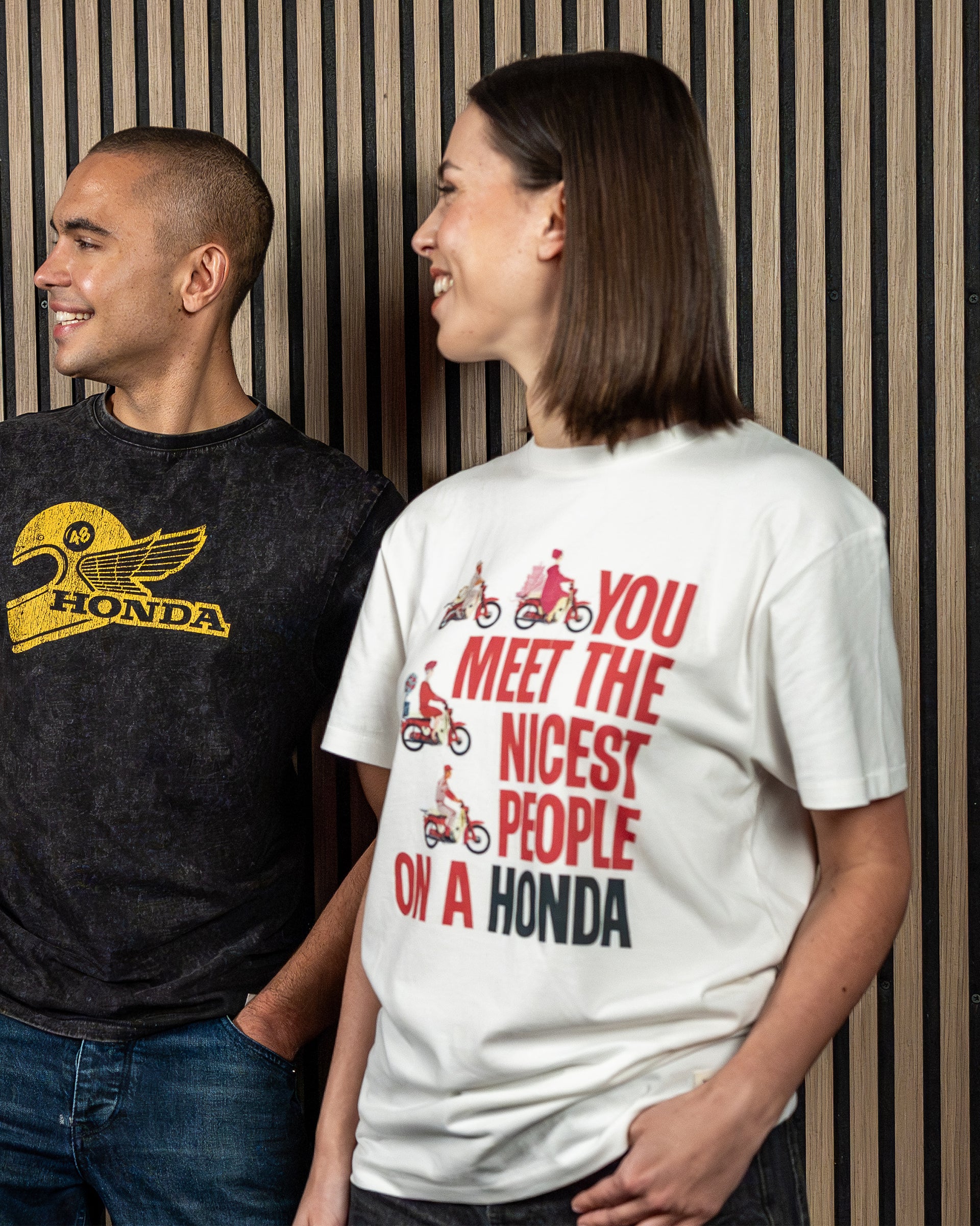 Honda Slogan T-Shirt Weiß